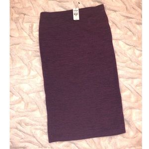 Express Pencil Skirt with Elastic Waist Band